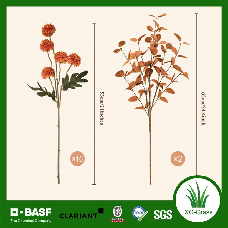 Fake Silk Pompon Mum Artificial Flowers suppliers