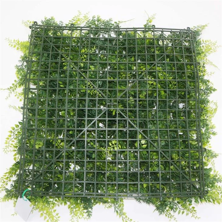 Faux Grass Wall Bedroom