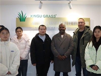 Xingu Grass tervitab Etioopia kliente: kunstmuru kord on kindlustatud, mis lo...